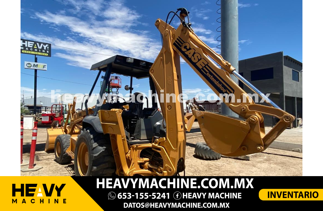 Maquinaria Pesada Retroexcavadora 2000 Case 580 L